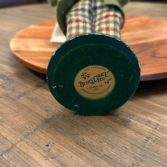 BYERS’ CHOICE LTD. CHRISTMAS CAROLERS. 2002 - Picture 6 of 6